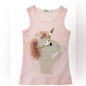 Pink Unicorn Tank Top for Kids y boutique brand Oh Baby!